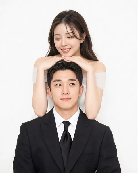 스튜디오 머리 위 손 장난
